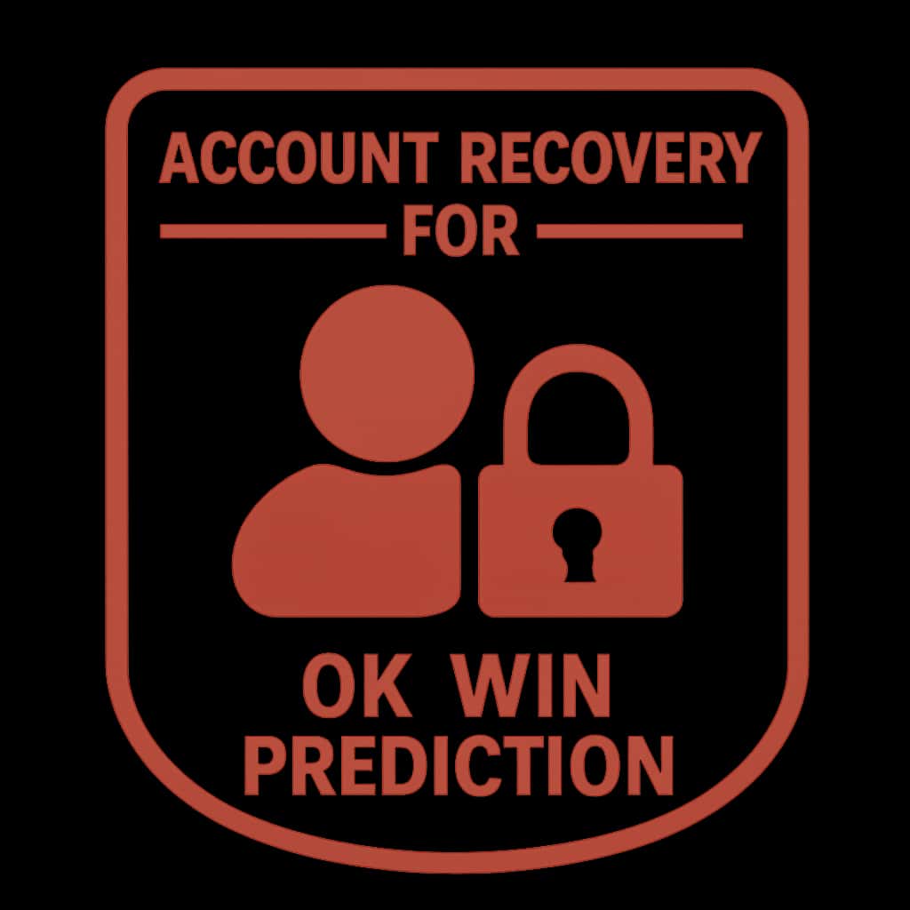 Icon representing account recovery for Ok Win Prediction.