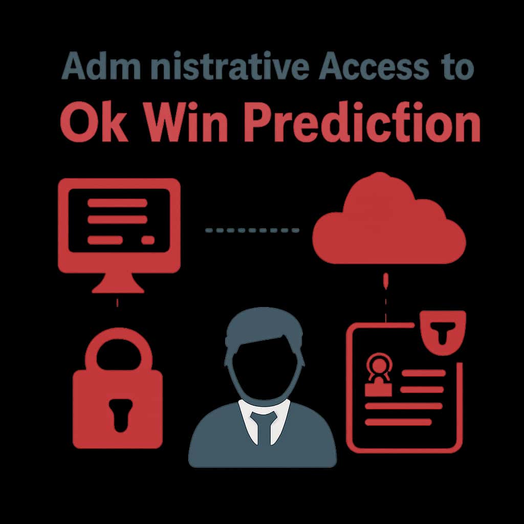 An educational diagram on Administrative Access to Ok Win Prediction.