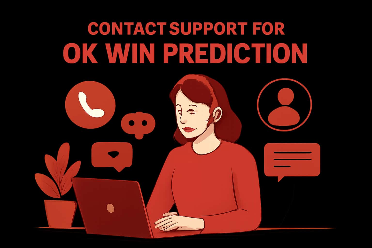 Neutral scene illustrating support services for Ok Win Prediction.