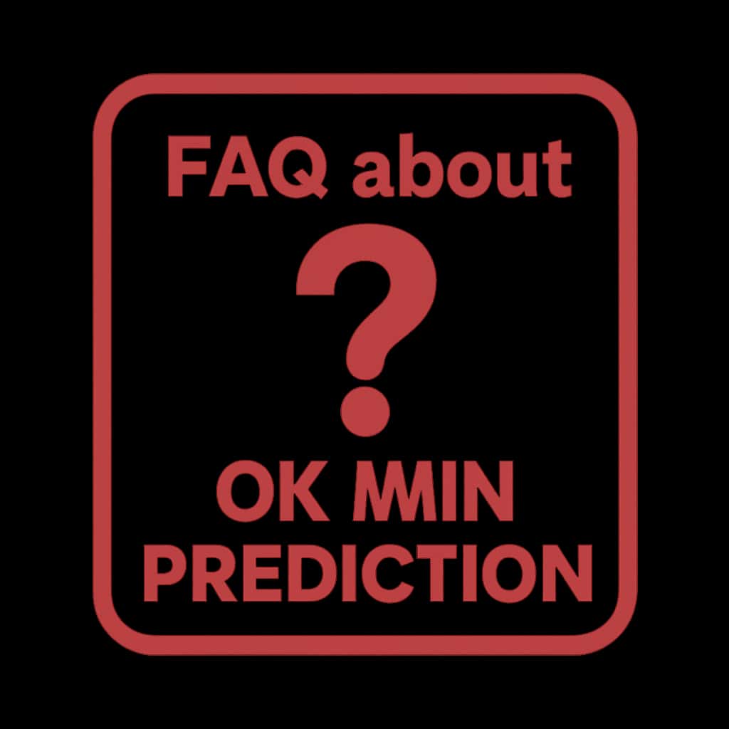 A badge design symbolizing guidance for Ok Win Prediction.