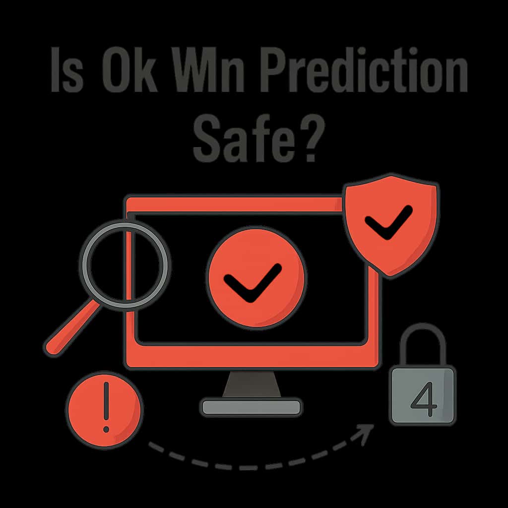 An educational diagram detailing safety measures of Ok Win Prediction.