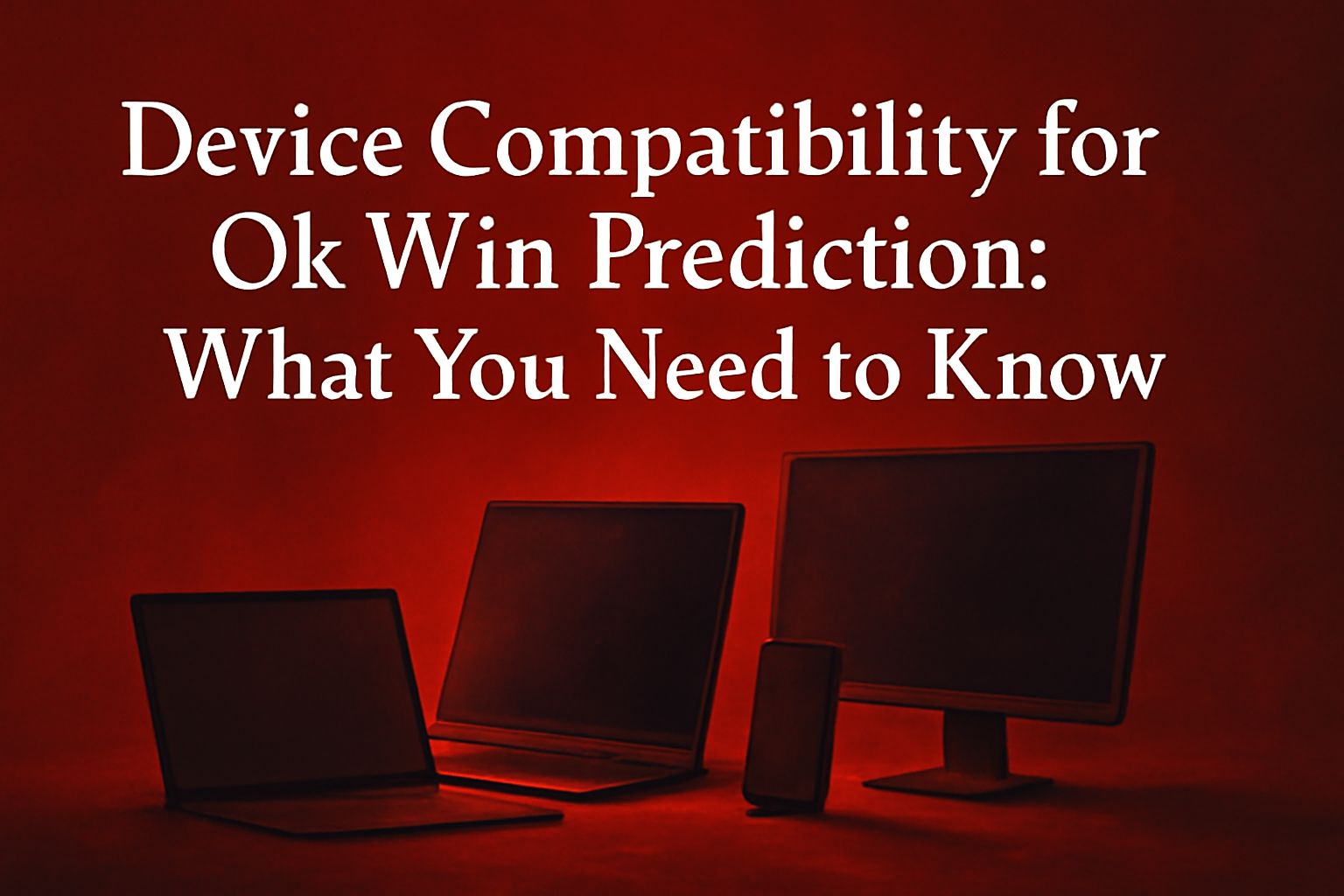 A futuristic depiction of user experience improvement in Ok Win Prediction.