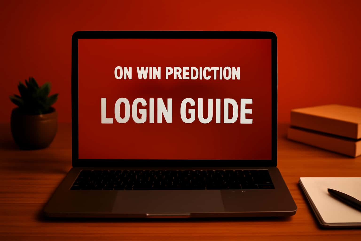 An informative scene depicting the Ok Win Prediction Login Guide.