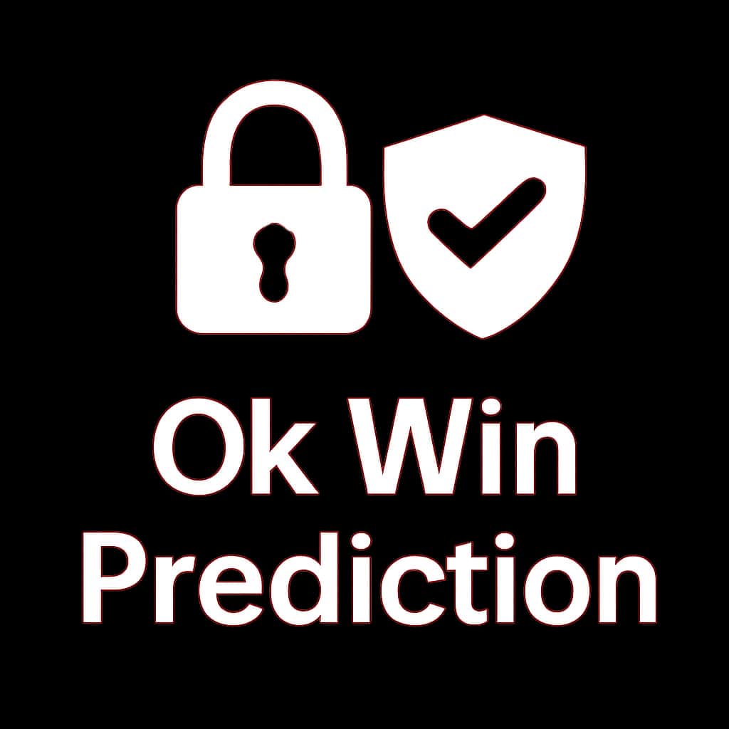 An icon representing account security for Ok Win Prediction.