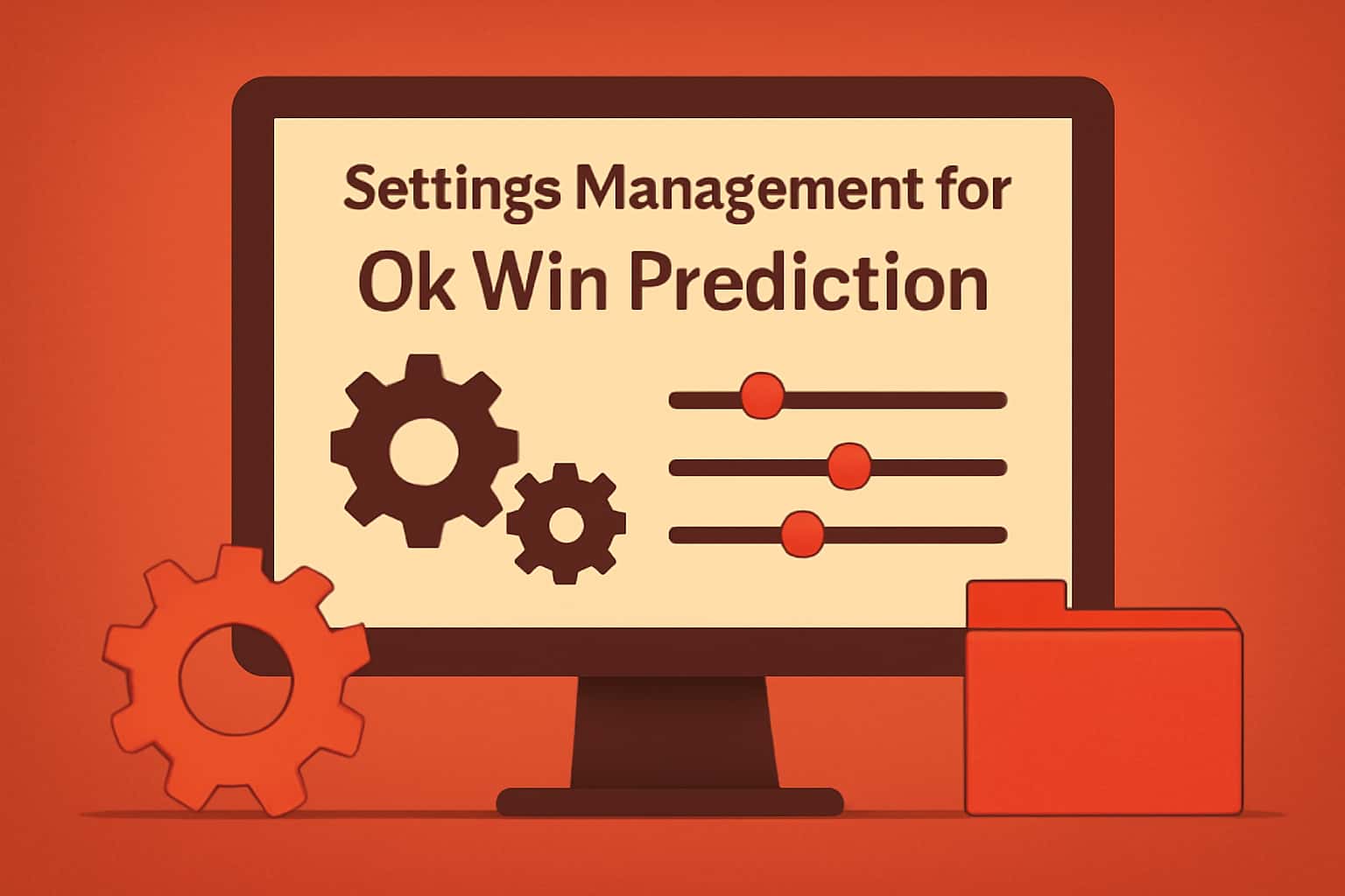Informative scene depicting Settings Management for Ok Win Prediction.