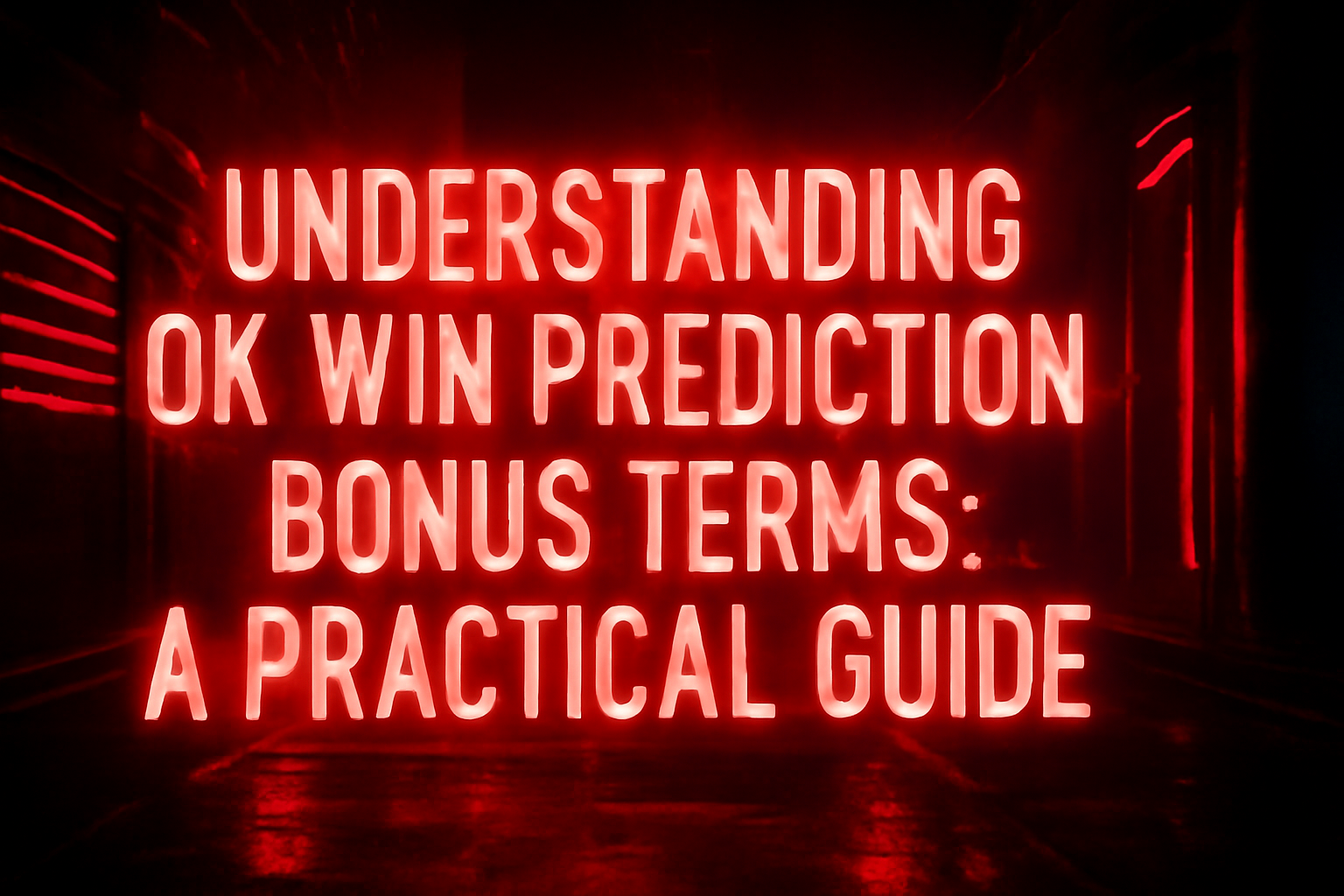 A futuristic depiction of user experience improvement in Ok Win Prediction.